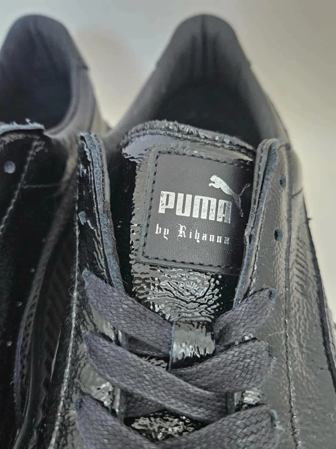 Sneakers Puma x Fenty by Rihanna Creepers noires vernies taille 40.5 - Photo 5/12