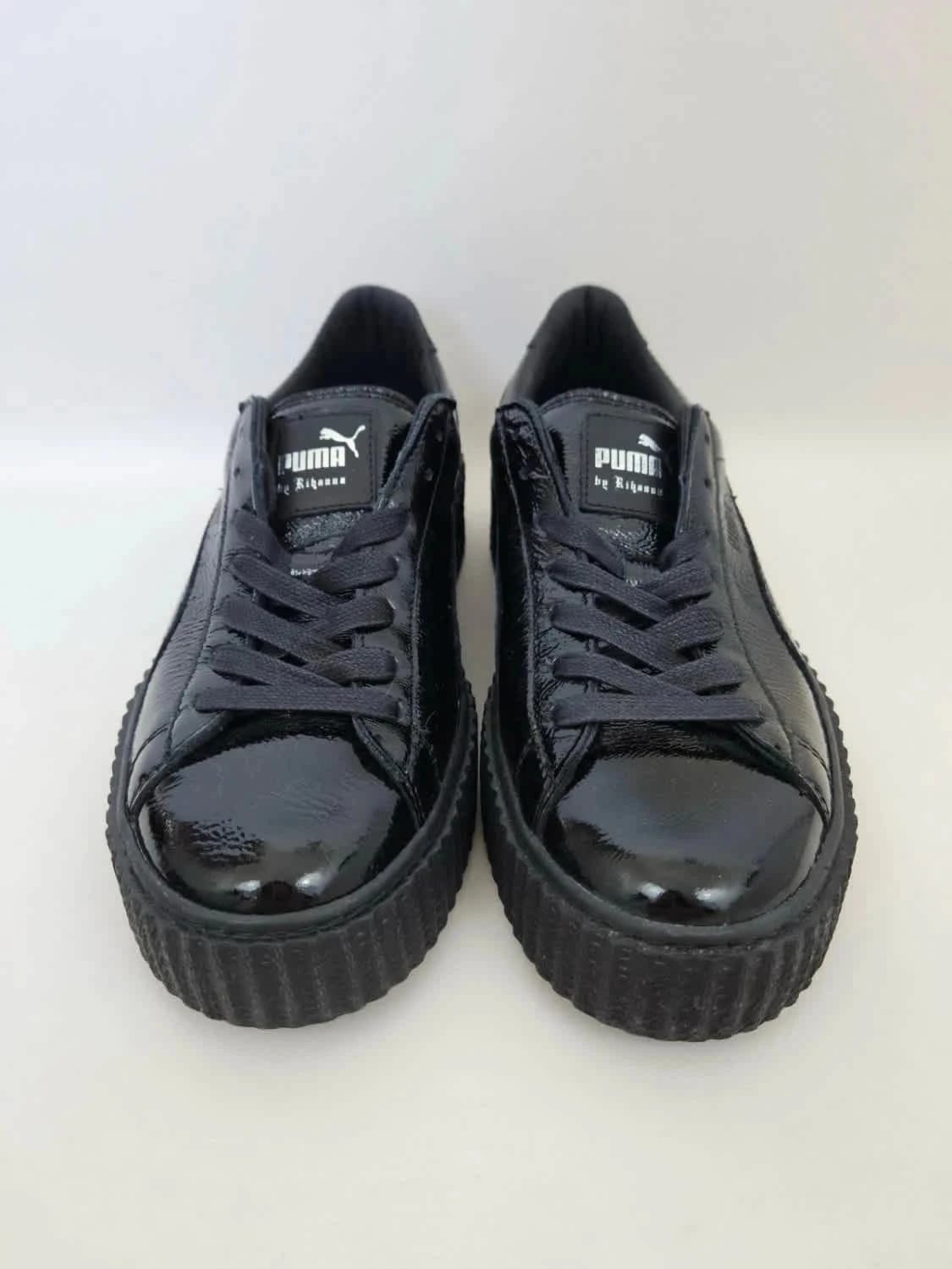 Sneakers Puma x Fenty by Rihanna Creepers noires vernies taille 40.5 - Photo 4/12