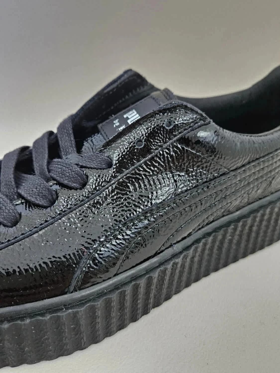 Sneakers Puma x Fenty by Rihanna Creepers noires vernies taille 40.5 - Photo 6/12