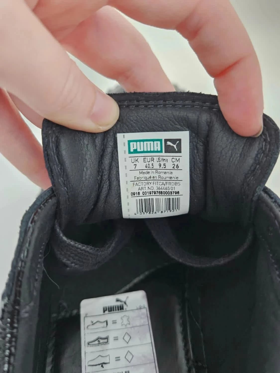 Sneakers Puma x Fenty by Rihanna Creepers noires vernies taille 40.5 - Photo 8/12