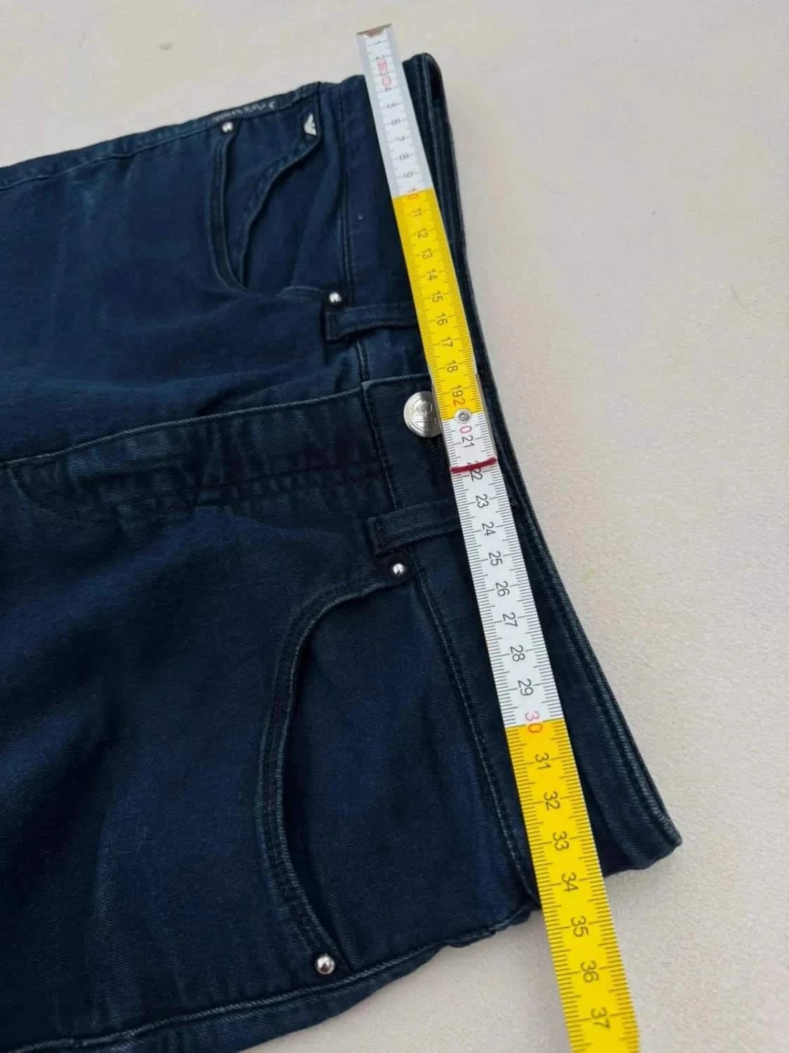 Armani Jeans AJ slim bleu foncé stretch taille 36 - Photo 9/10