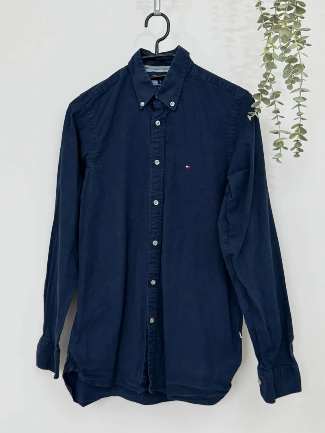 Chemise stretch Tommy Hilfiger bleu marine taille S - FP260159 - Photo 2/8