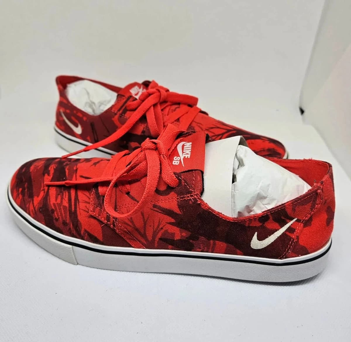 Nike SB rouge taille 39 - Photo 3/6