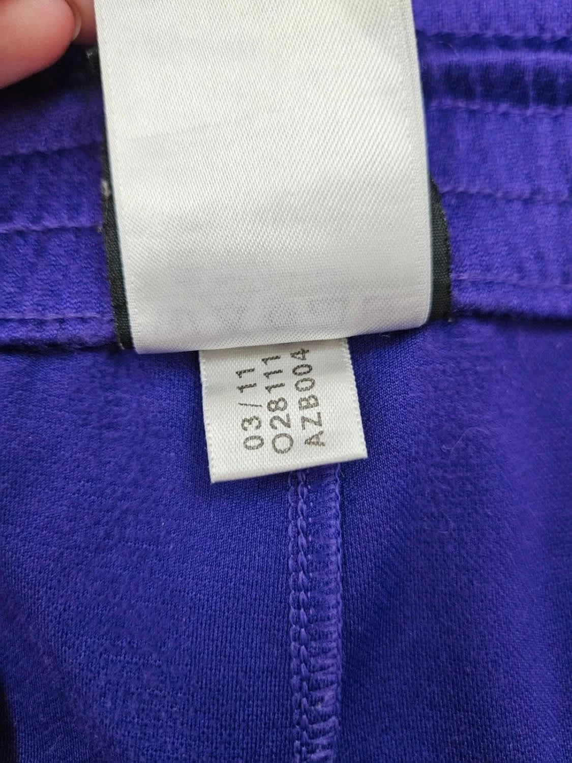 Short Adidas Los Angeles Lakers NBA violet et jaune - Photo 5/11