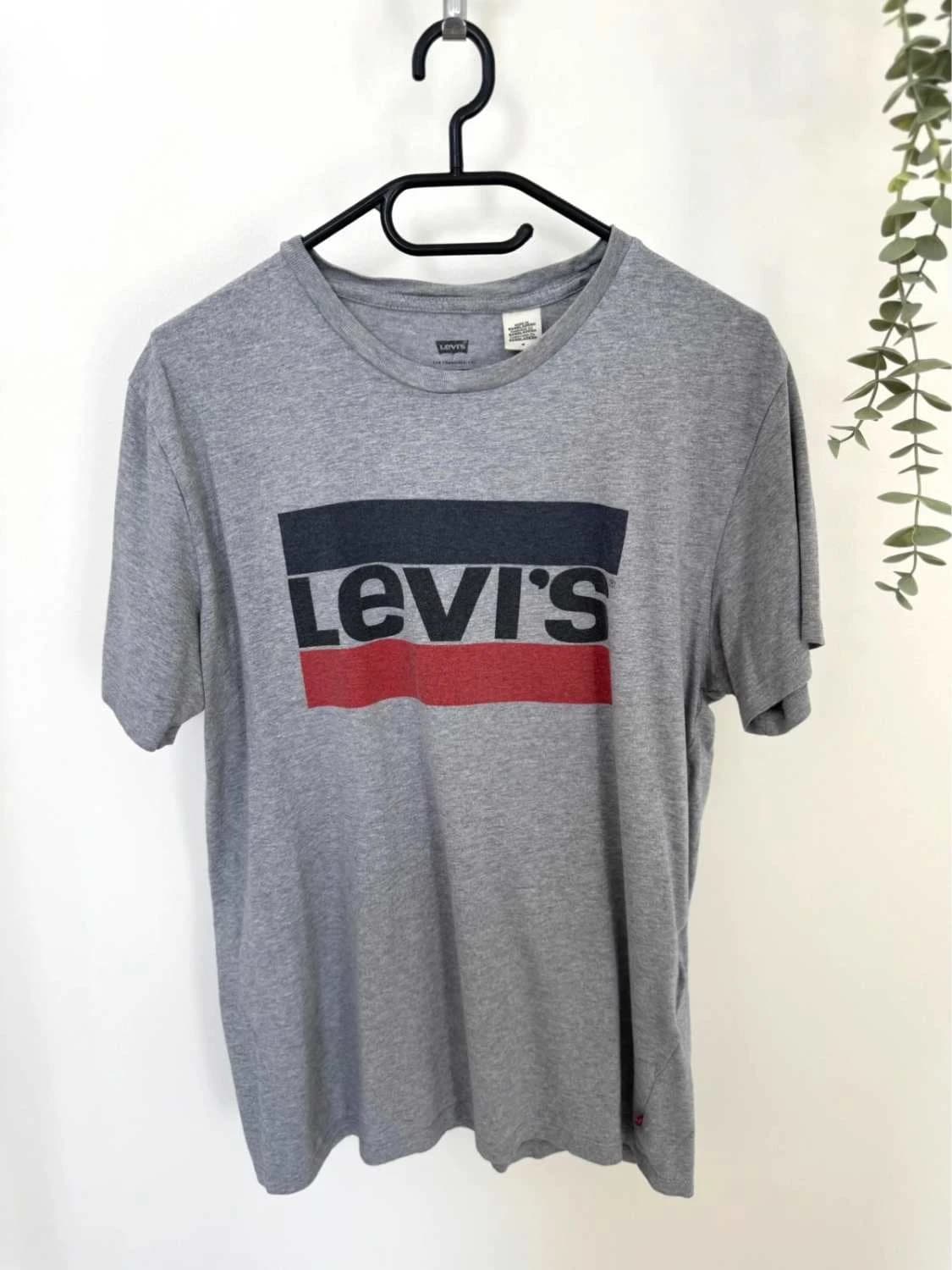T-shirt coton Levi’s gris chiné logo imprimé taille M - FP2512180 - Photo 2/8