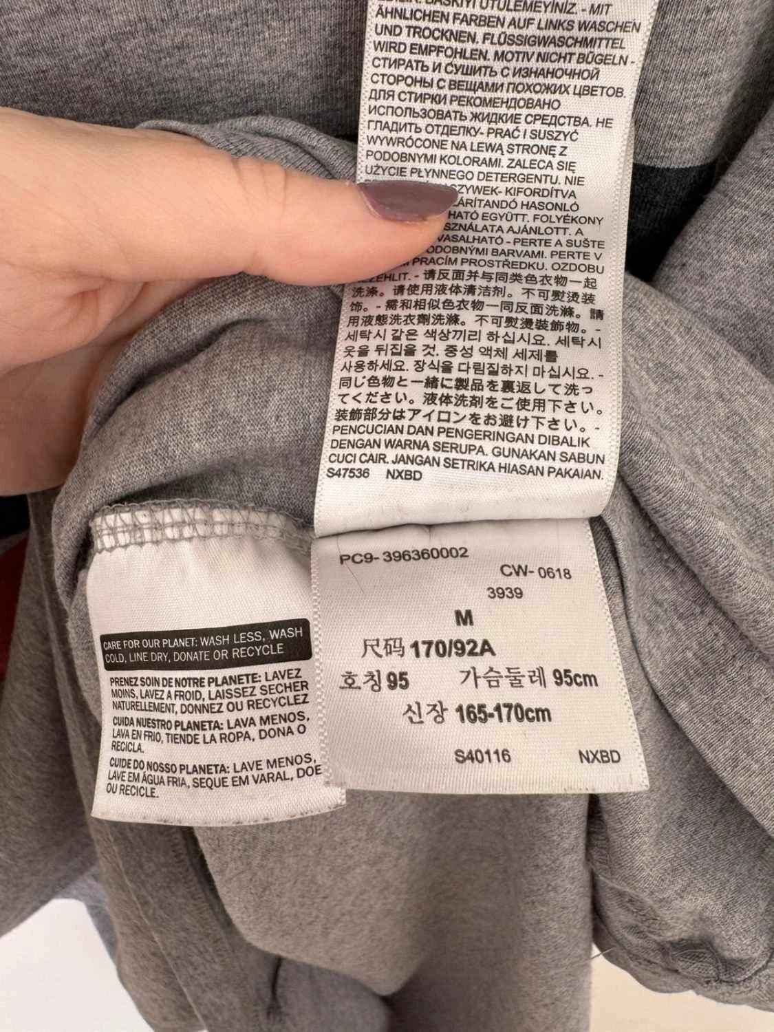 T-shirt coton Levi’s gris chiné logo imprimé taille M - FP2512180 - Photo 8/8