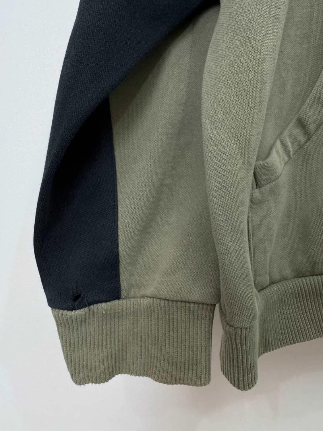 Sweat zippé à capuche veste Puma kaki logo brodé taille M - FP251287 - Photo 6/11