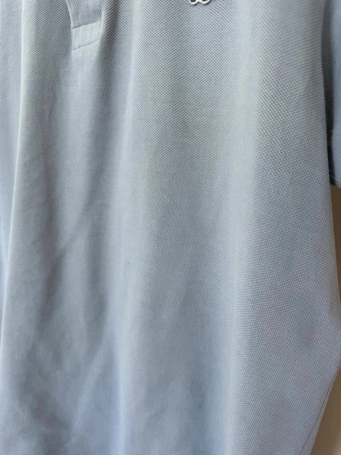 Polo Lacoste bleu Devanlay Made in France taille S - Photo 7/8
