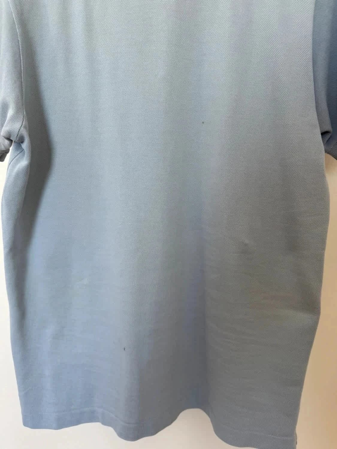 Polo Lacoste bleu Devanlay Made in France taille S - Photo 8/8