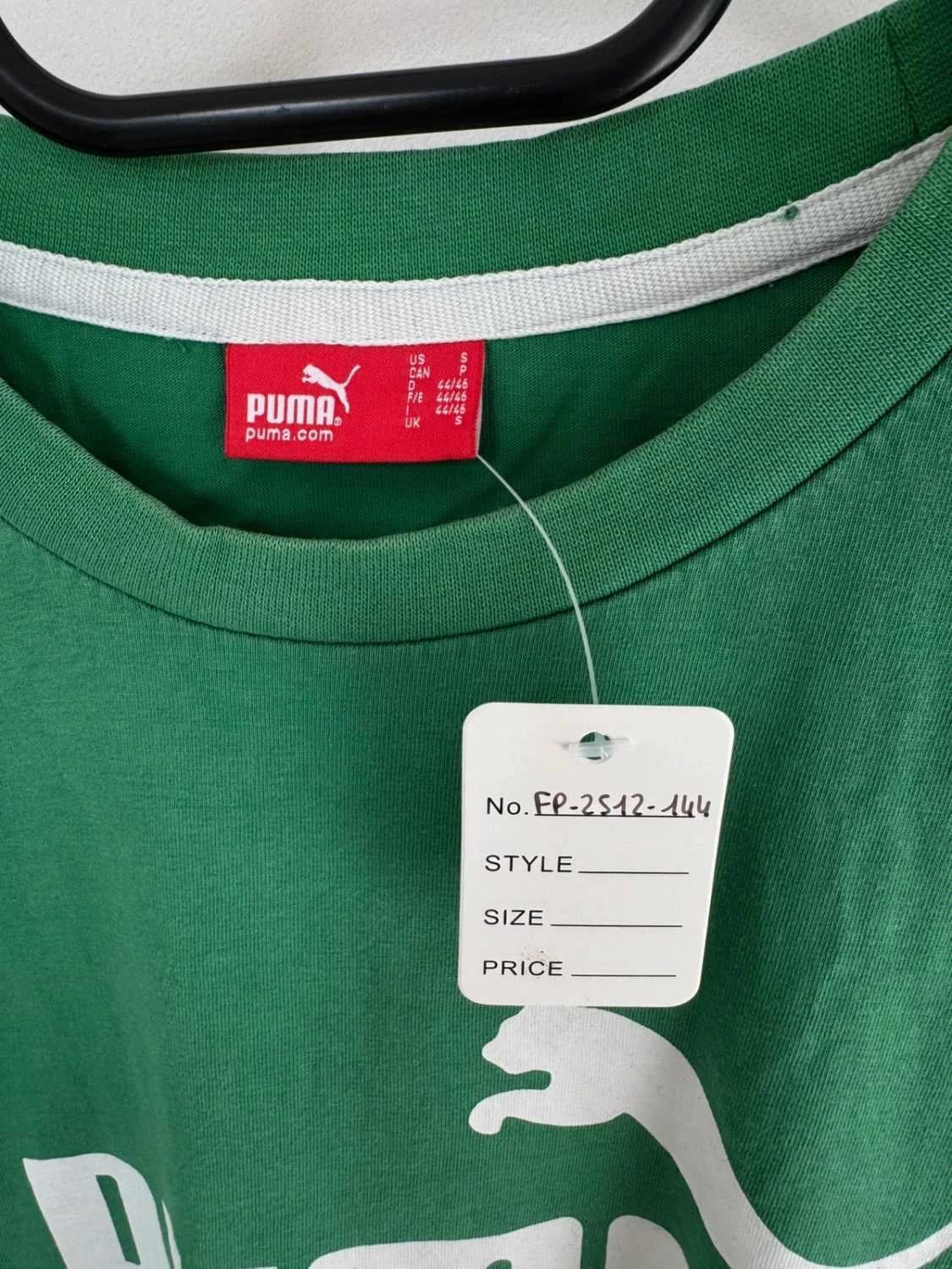 T-shirt coton Puma vert logo poitrine taille S - FP2512144 - Photo 4/8