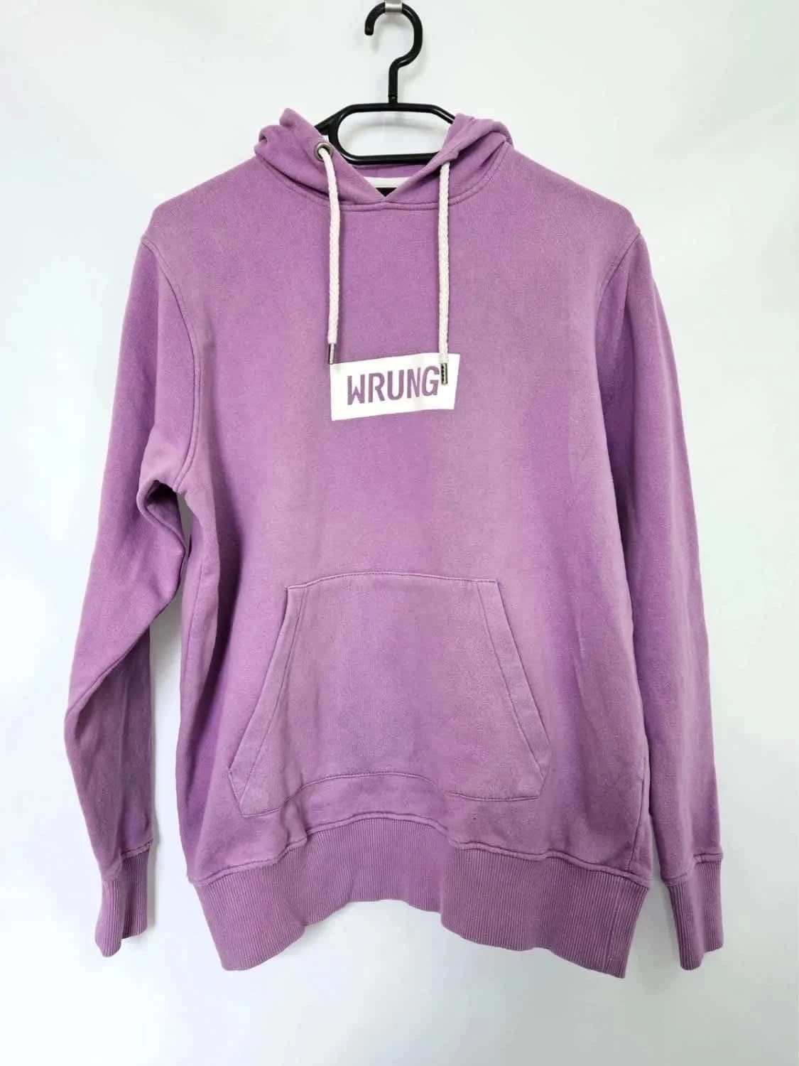 Sweat à capuche/Hoodie violet Wrung taille S - Photo 2/4