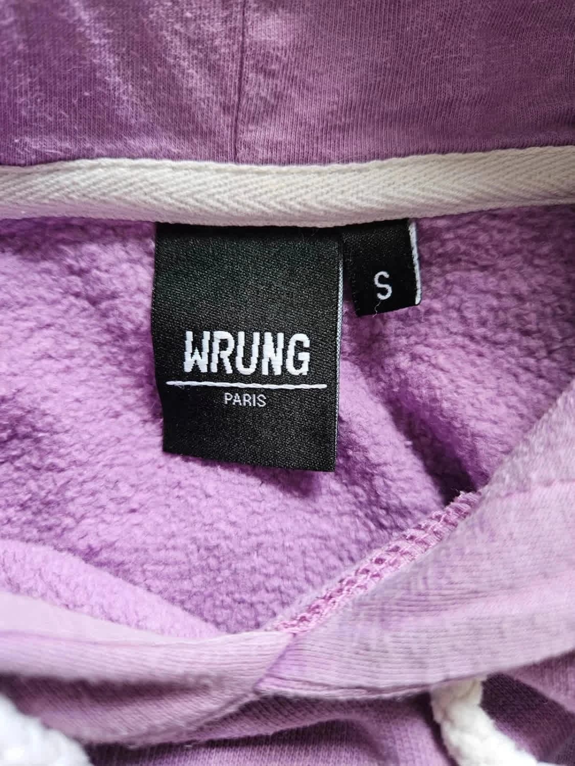 Sweat à capuche/Hoodie violet Wrung taille S - Photo 3/4