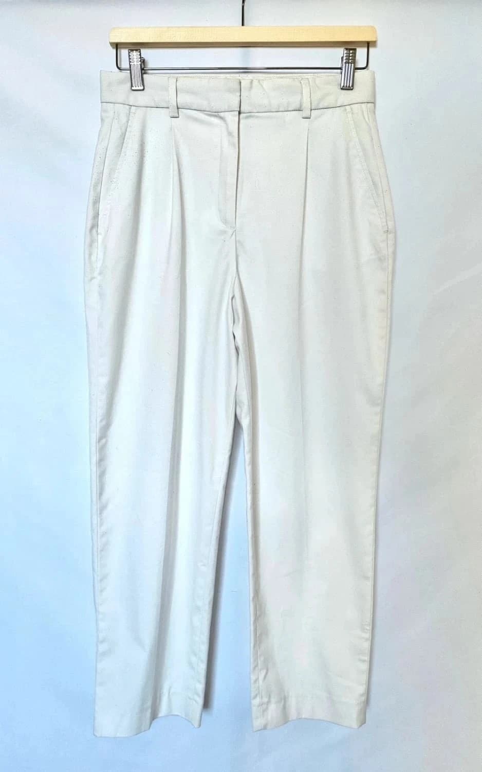 Pantalon blanc coupe droite Tommy Hilfiger - Photo 2/7