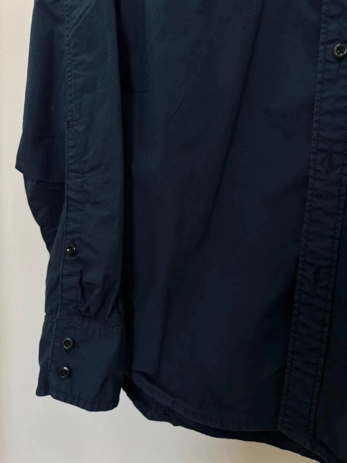Chemise G-Star Raw bleu marine modèle 3301 manches longues coupe Utility taille XL - Photo 4/7