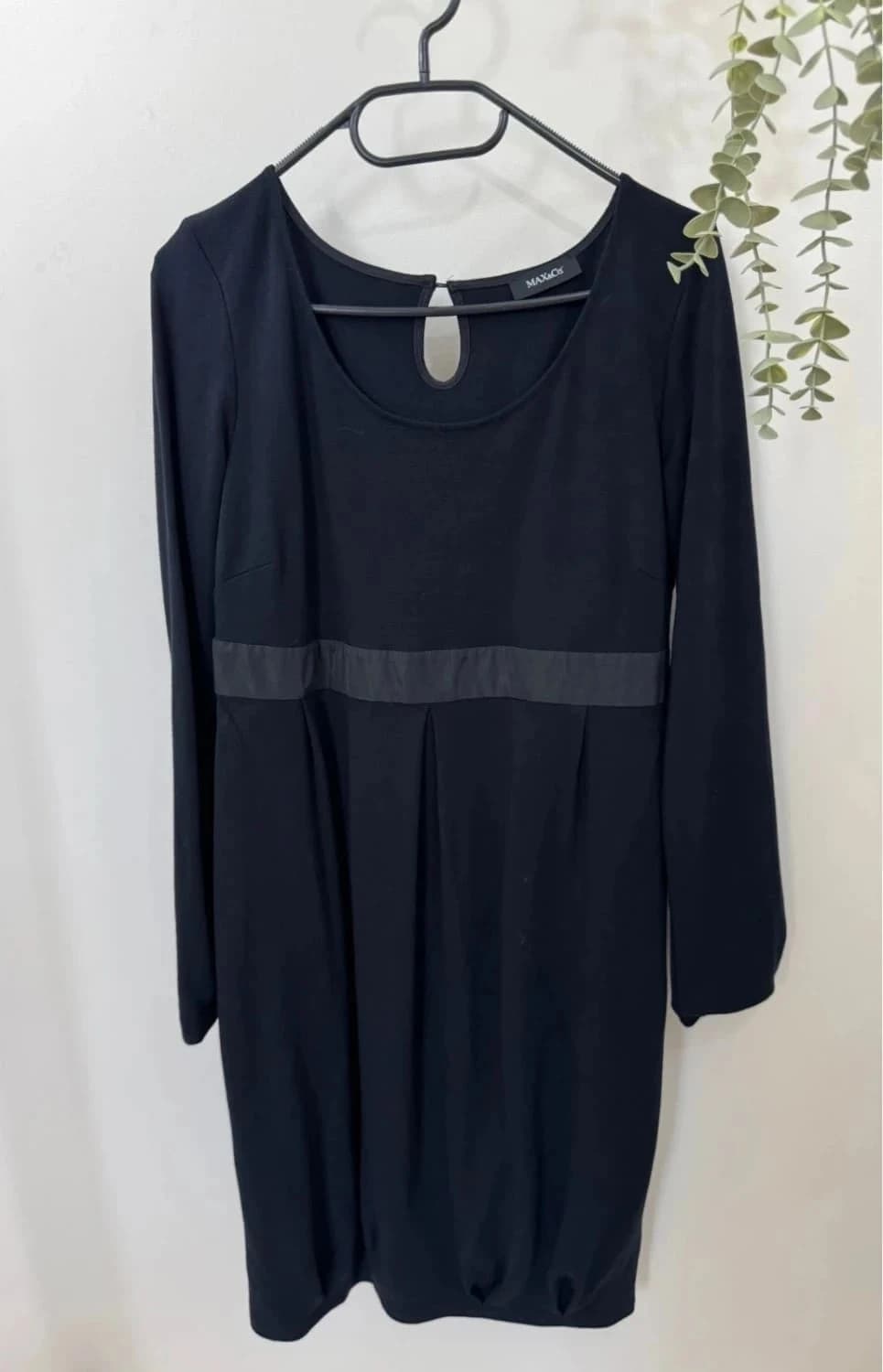 Robe manches longues bleu foncé/noir MAX&Co taille L - Photo 2/7