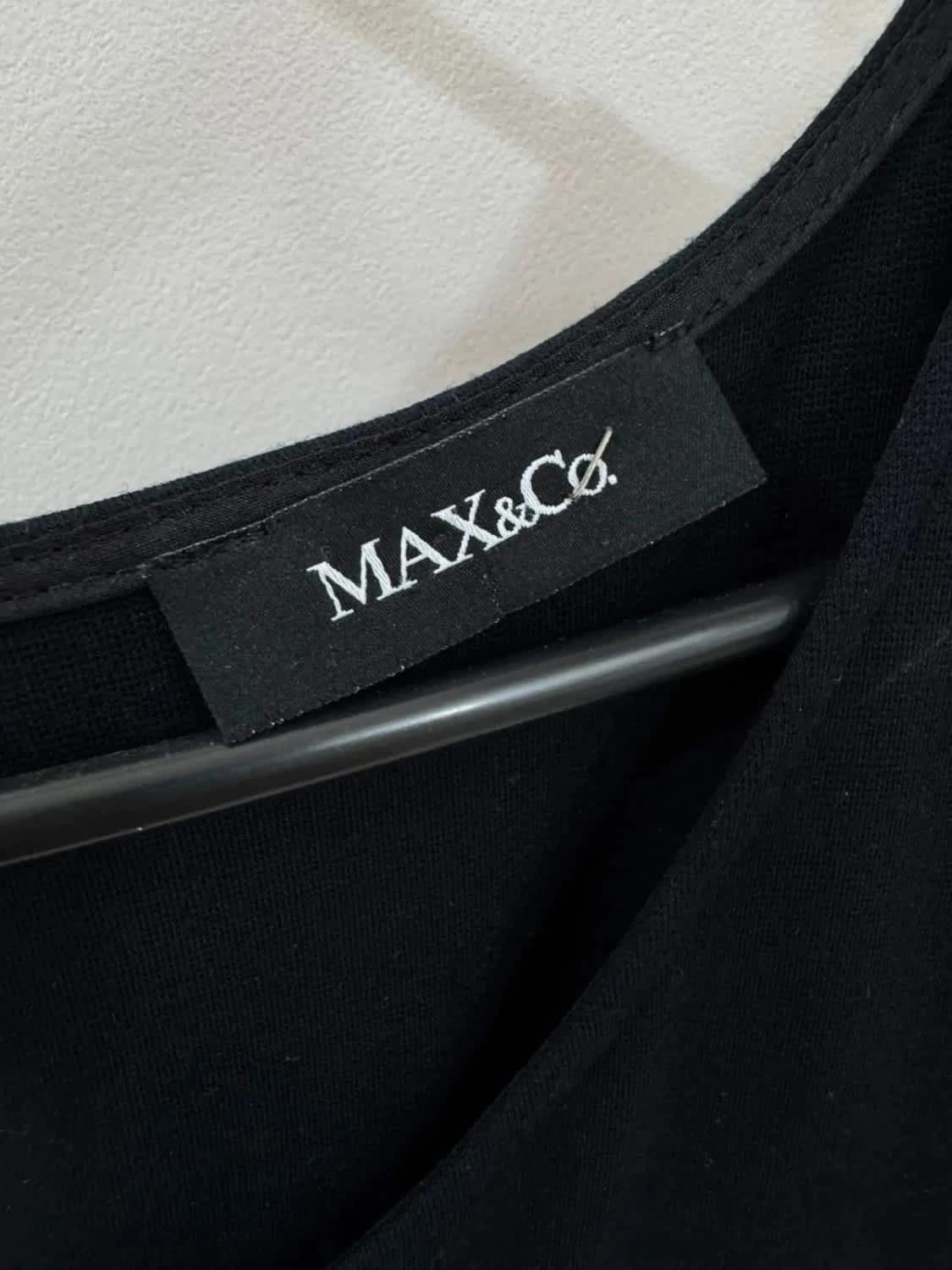 Robe manches longues bleu foncé/noir MAX&Co taille L - Photo 3/7