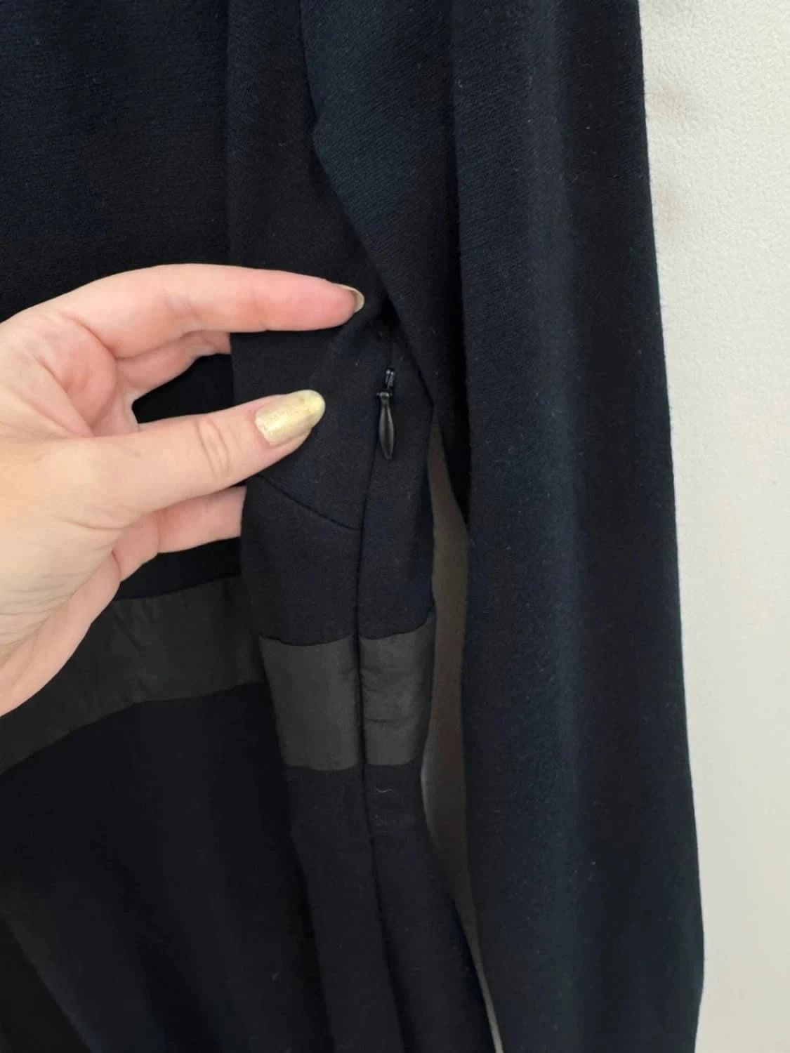 Robe manches longues bleu foncé/noir MAX&Co taille L - Photo 6/7