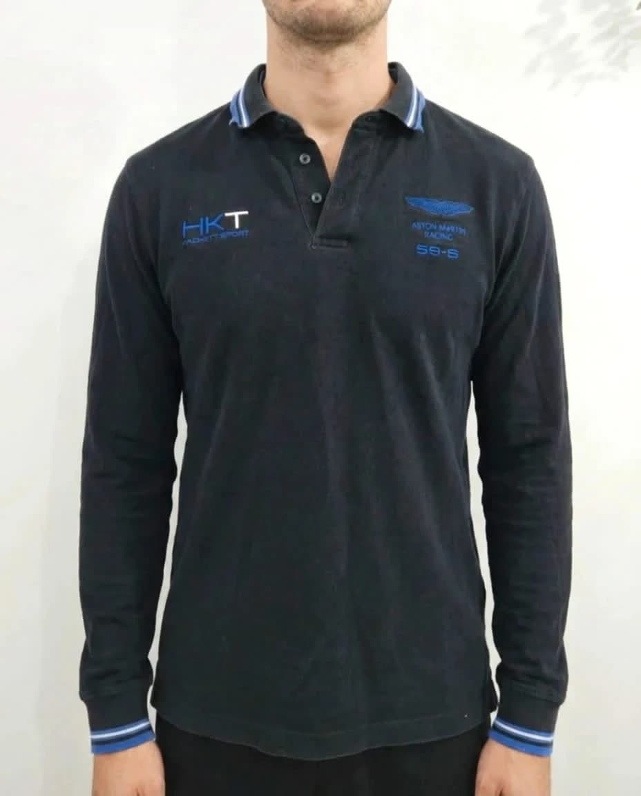 Polo manches longues Hackett Sport Aston Martin - Photo 1/8