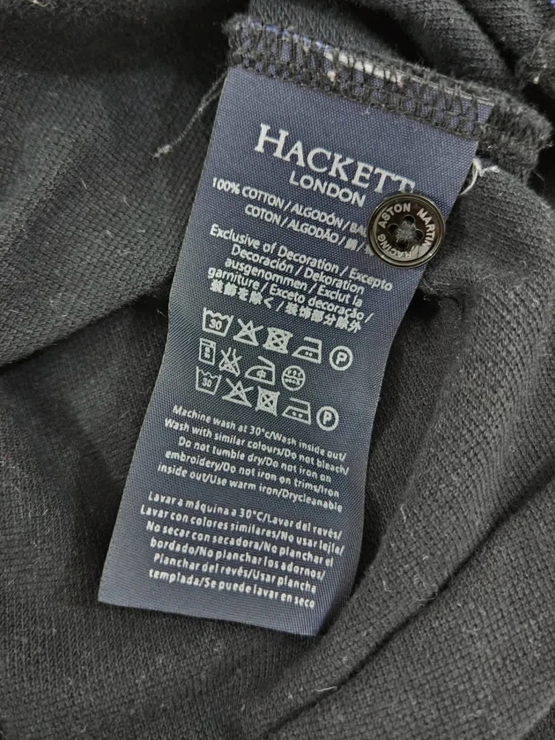 Polo manches longues Hackett Sport Aston Martin - Photo 6/8