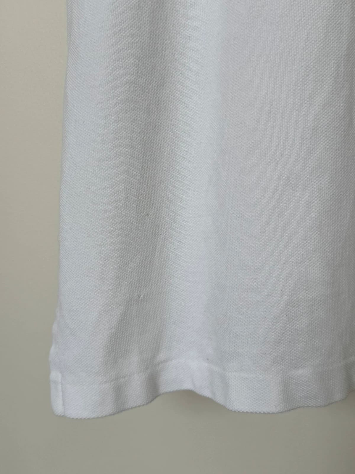 Polo piqué Polo by Ralph Lauren blanc logo bleu marine taille L - FP260241 - Photo 7/8