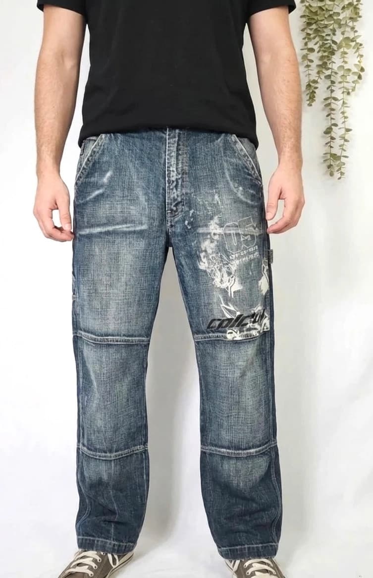 Jeans Baggy Y2k taille 40 - Photo 1/11