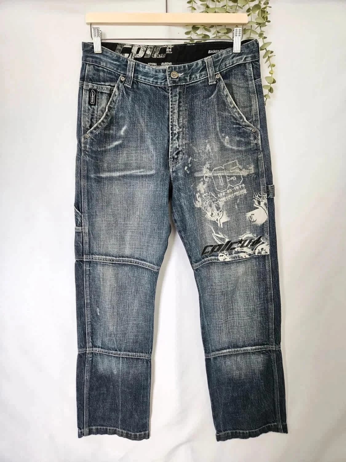 Jeans Baggy Y2k taille 40 - Photo 2/11