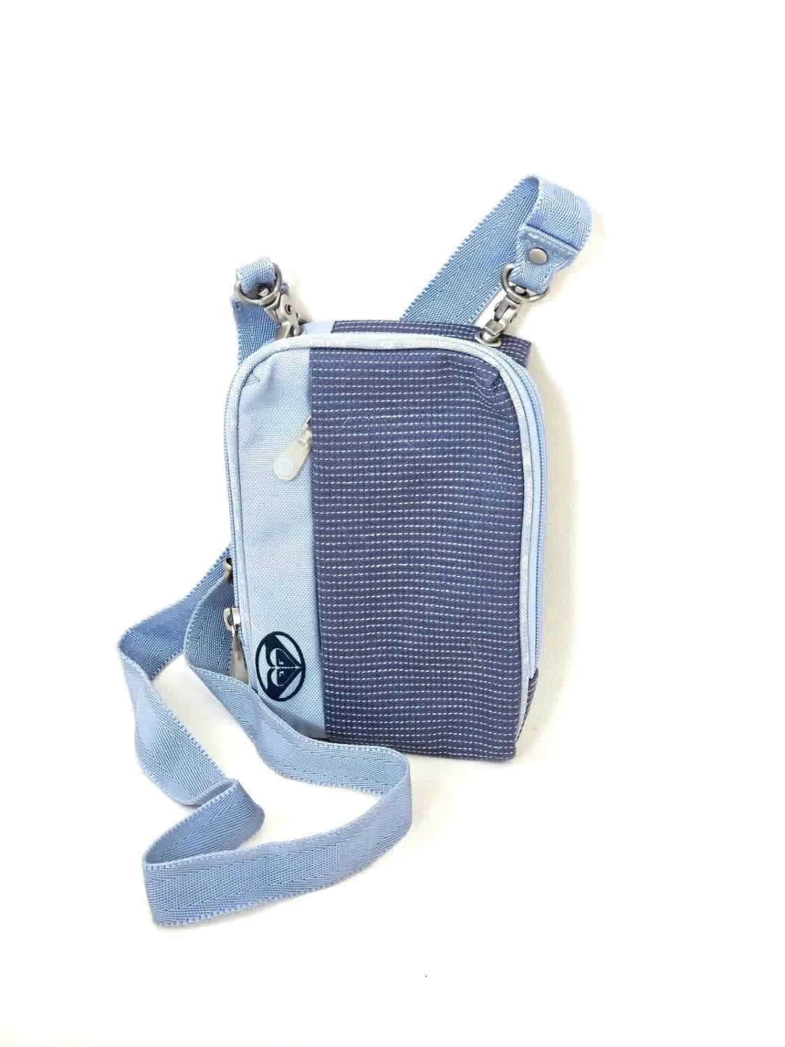 Pochette bandoulière Quiksilver violette nombreux rangements - Photo 1/5