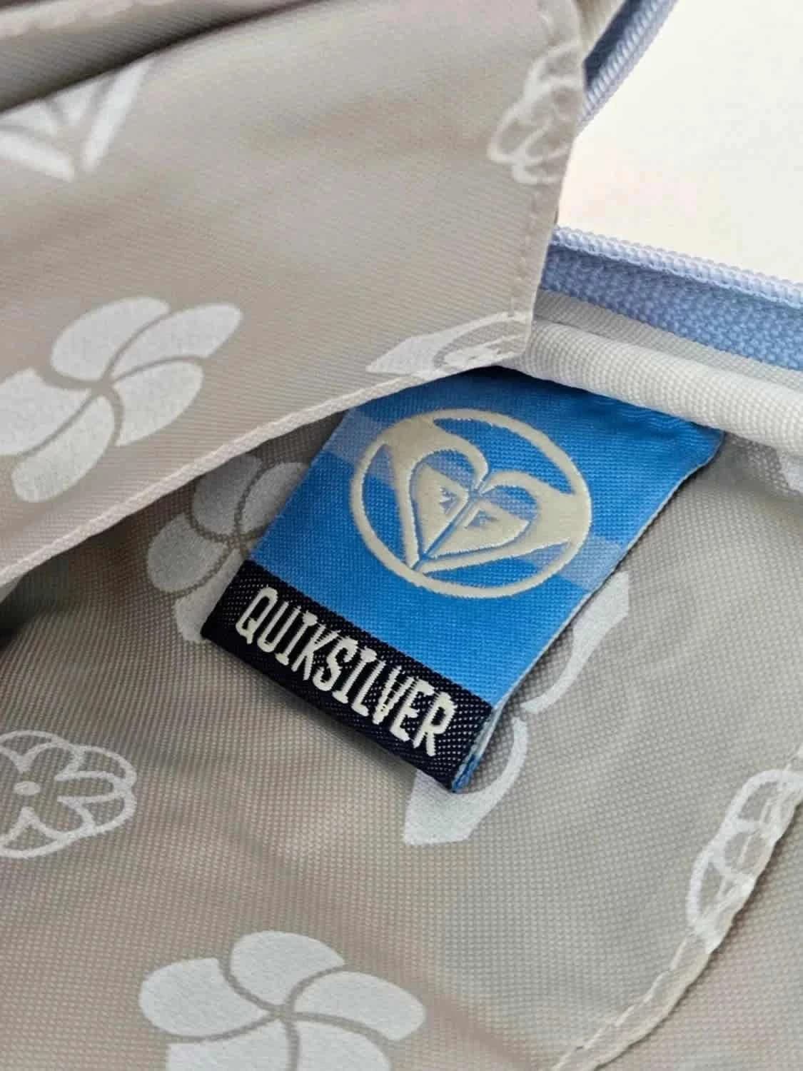 Pochette bandoulière Quiksilver violette nombreux rangements - Photo 3/5
