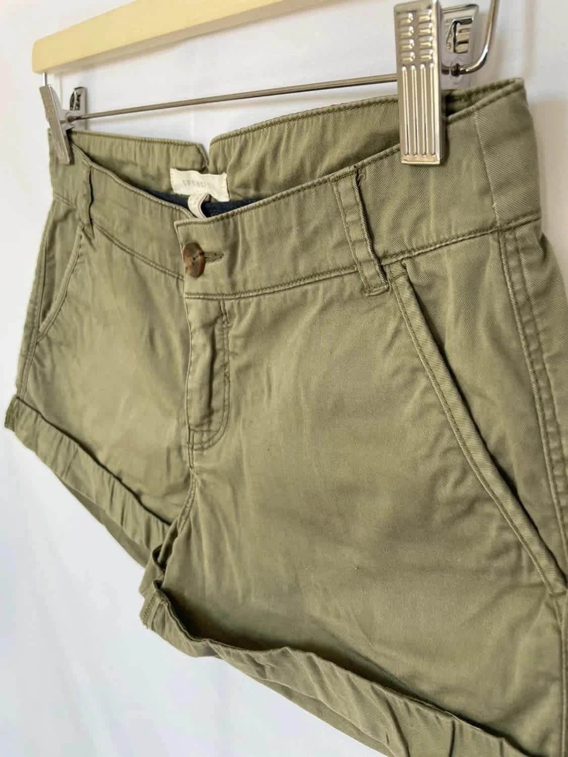 Short kaki Springfield taille 34 - Photo 4/5