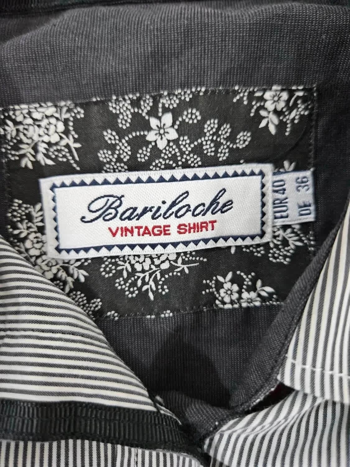 Chemise à rayures Bariloche taille 40 - Photo 6/7