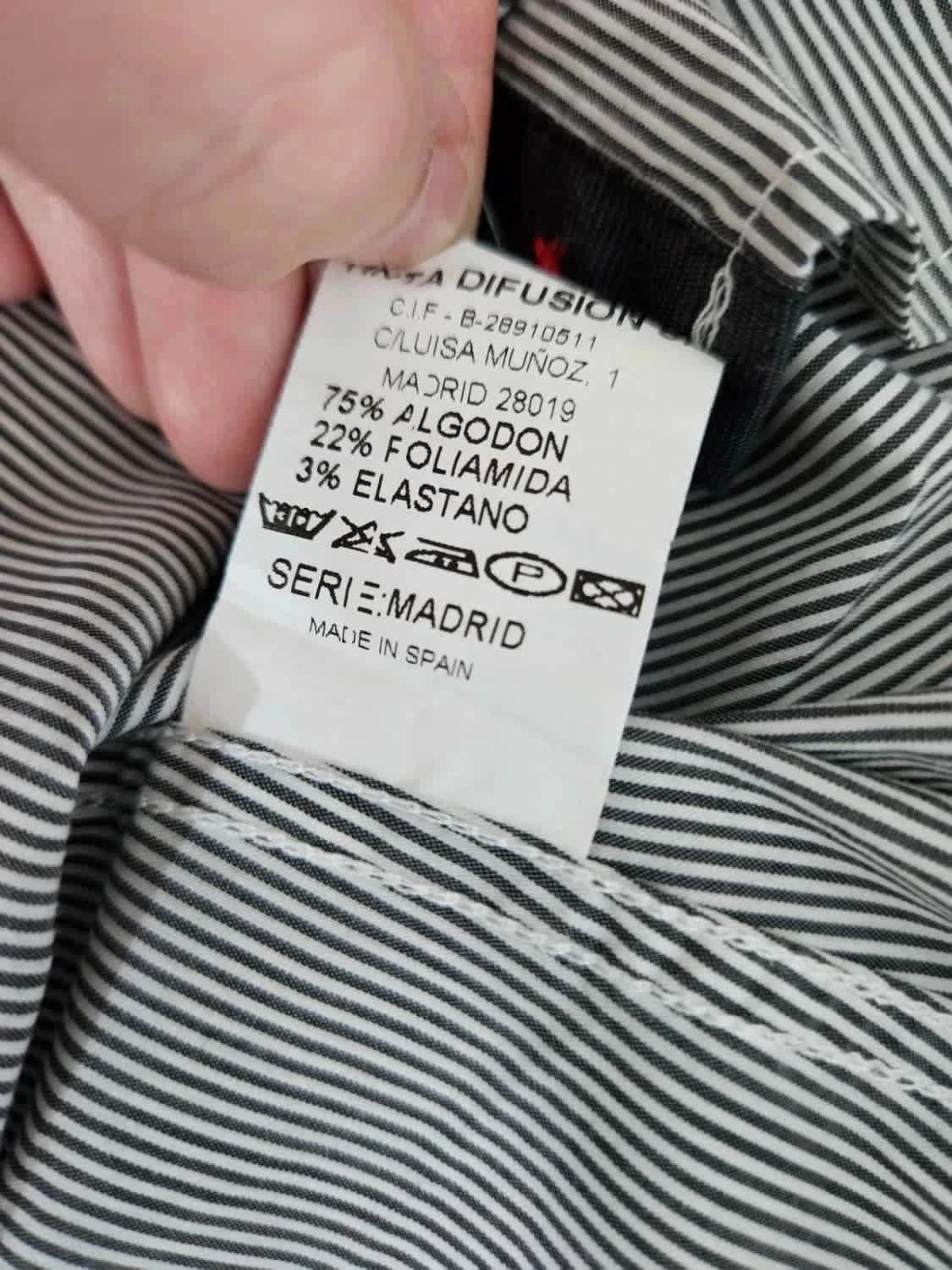 Chemise à rayures Bariloche taille 40 - Photo 7/7