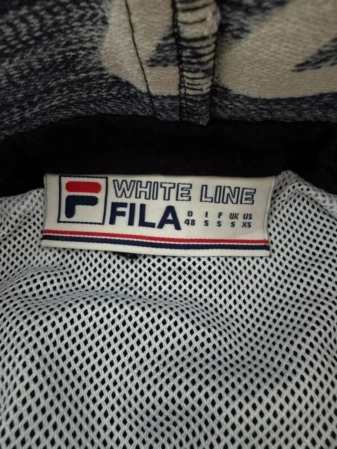 Short de bain noir Fila White Line élastique taille S - Photo 7/9