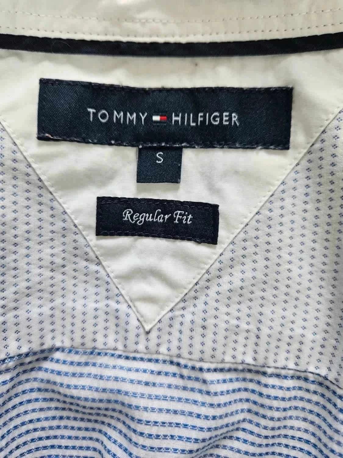 Chemise à pois Tommy Hilfiger logo brodé taille S - Photo 6/7
