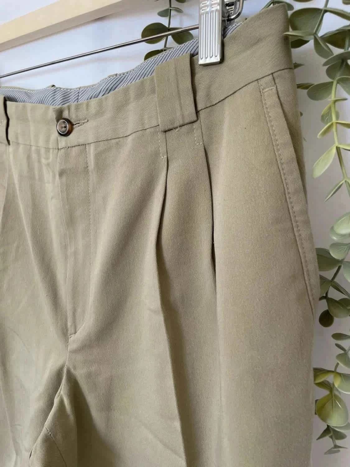 Pantalon droit kaki Venus taille 40 - Photo 3/6