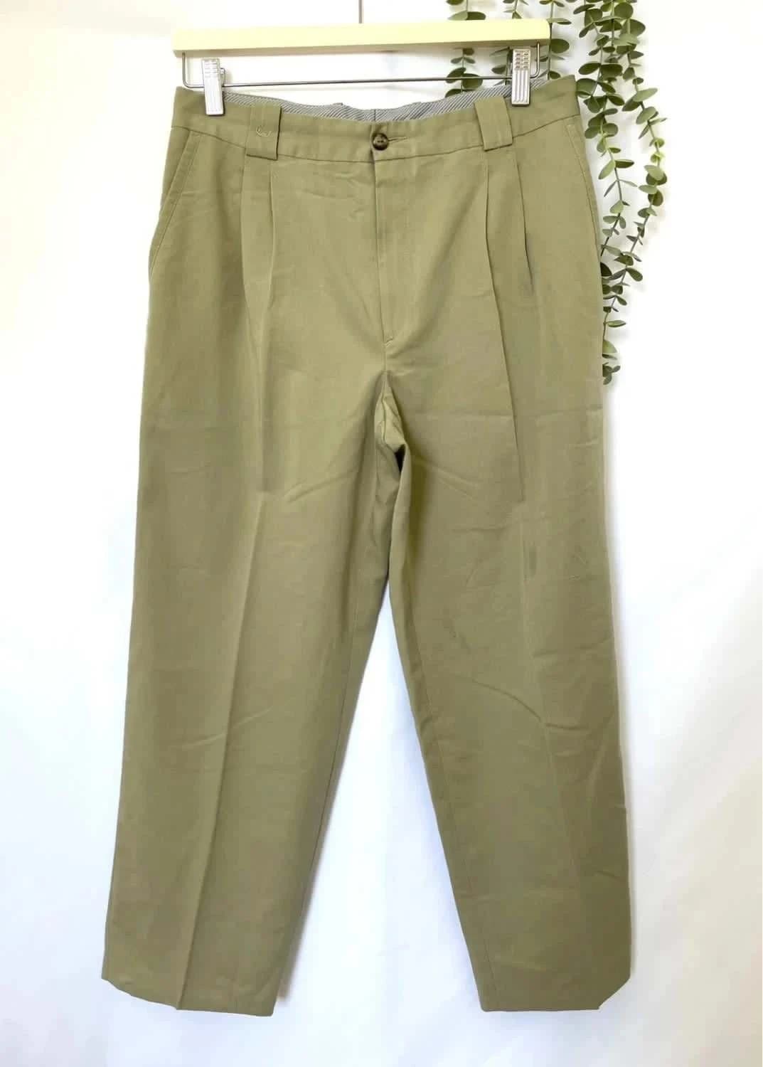 Pantalon droit kaki Venus taille 40 - Photo 2/6