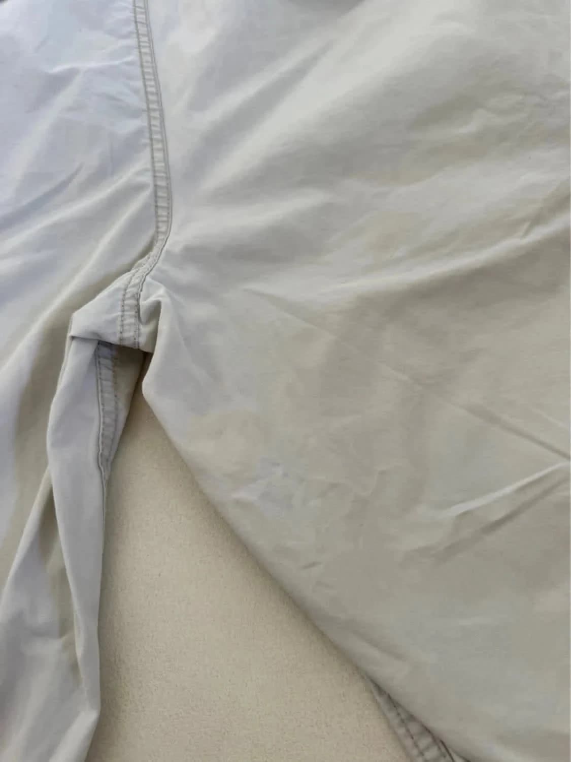 Short cargo gris clair Express avec cordon taille W32 - Photo 8/12