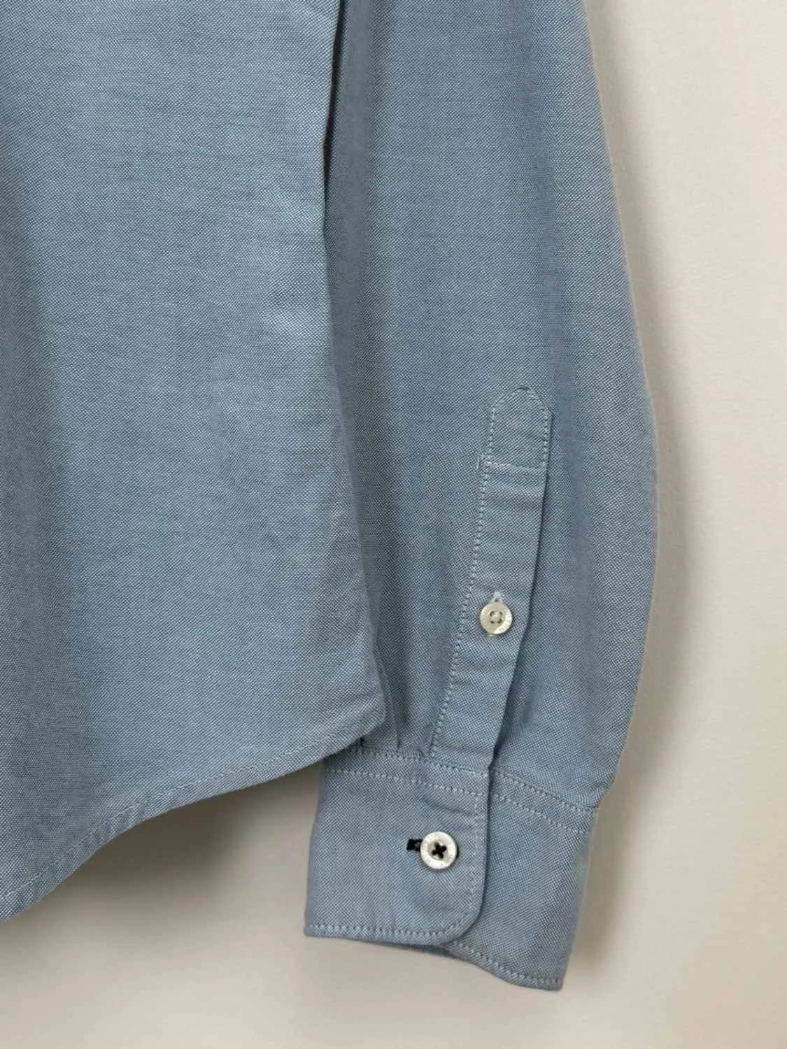 Chemise oxford coton Tommy Hilfiger bleu clair taille S - FP260148 - Photo 6/9