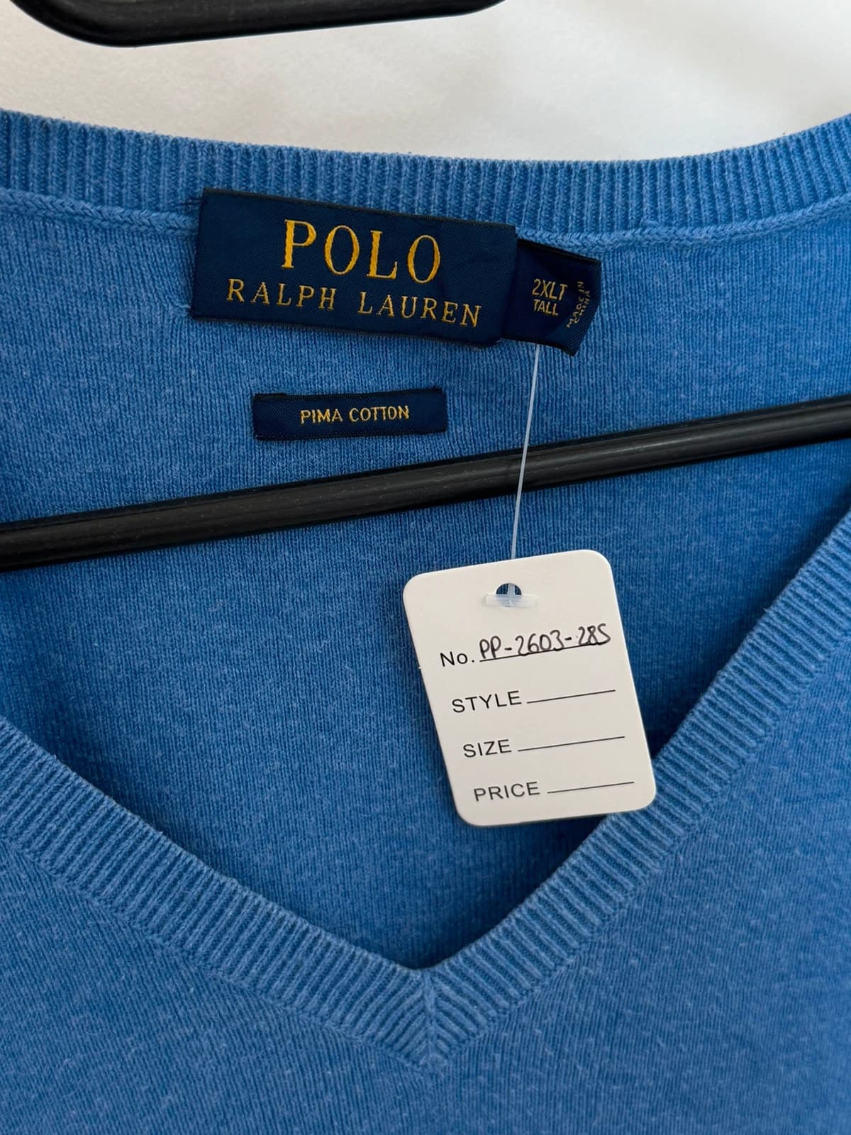 Pull sans manches Ralph Lauren bleu taille 2XLT/3XL - PP2603285 - Photo 5/7