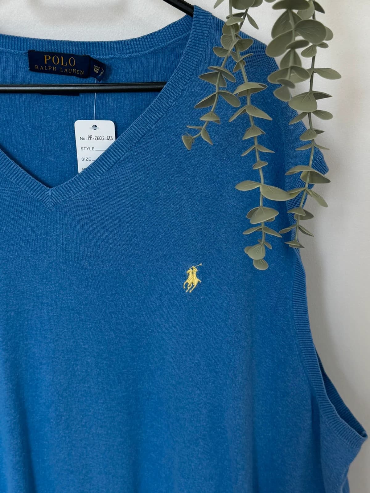 Pull sans manches Ralph Lauren bleu taille 2XLT/3XL - PP2603285 - Photo 3/7