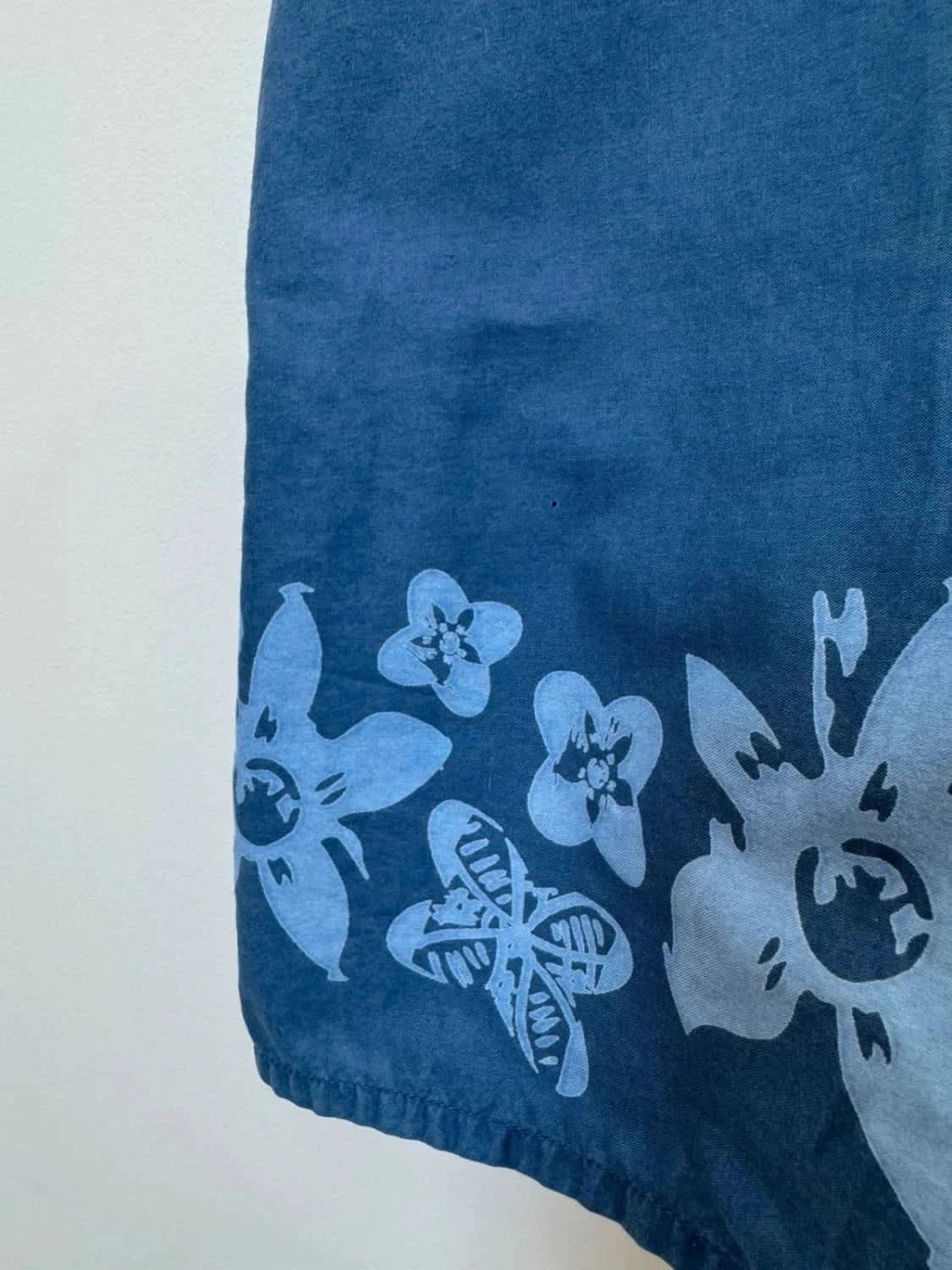Chemise manches courtes bleue The Simpsons brodé 100% coton taille XL - Photo 7/7