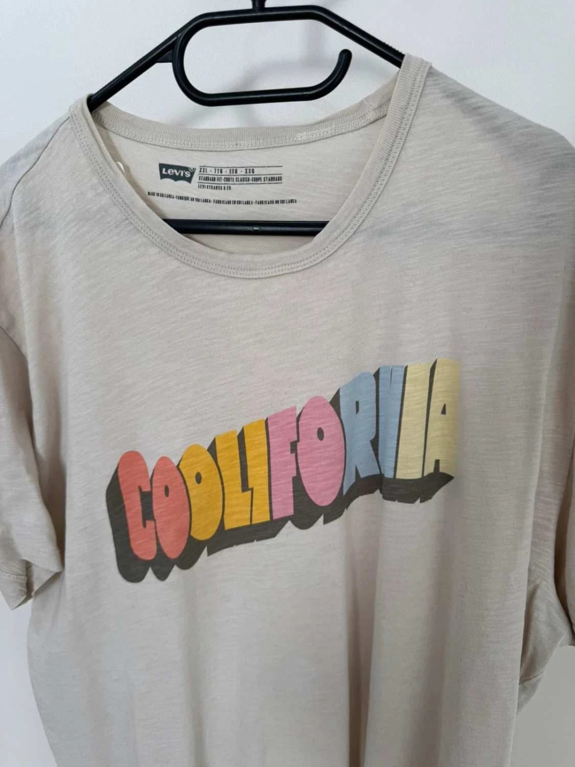 T-shirt coton Levi’s beige Coolifornia logo imprimé taille XXL - FP2512121 - Photo 4/7