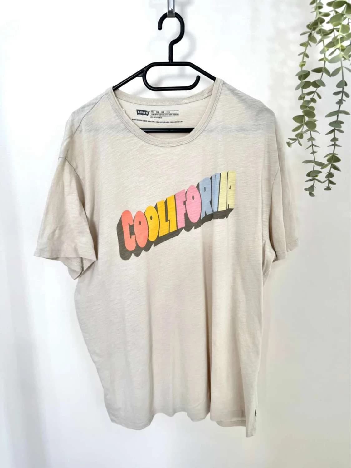 T-shirt coton Levi’s beige Coolifornia logo imprimé taille XXL - FP2512121 - Photo 2/7