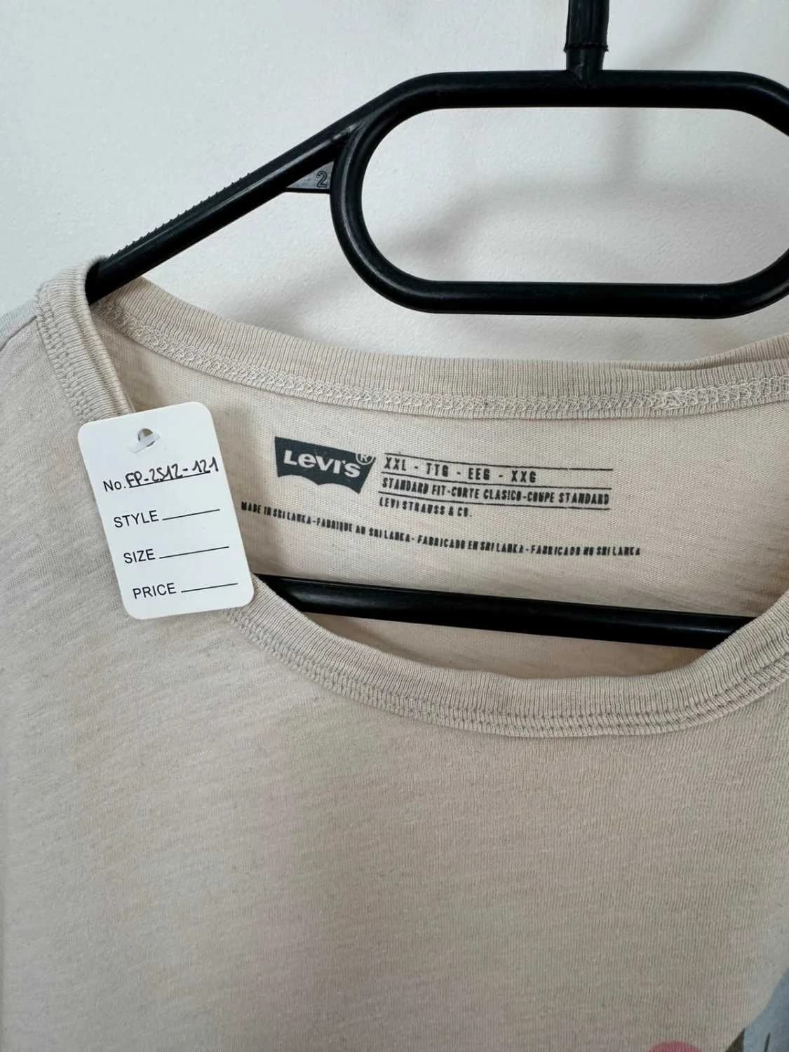 T-shirt coton Levi’s beige Coolifornia logo imprimé taille XXL - FP2512121 - Photo 5/7