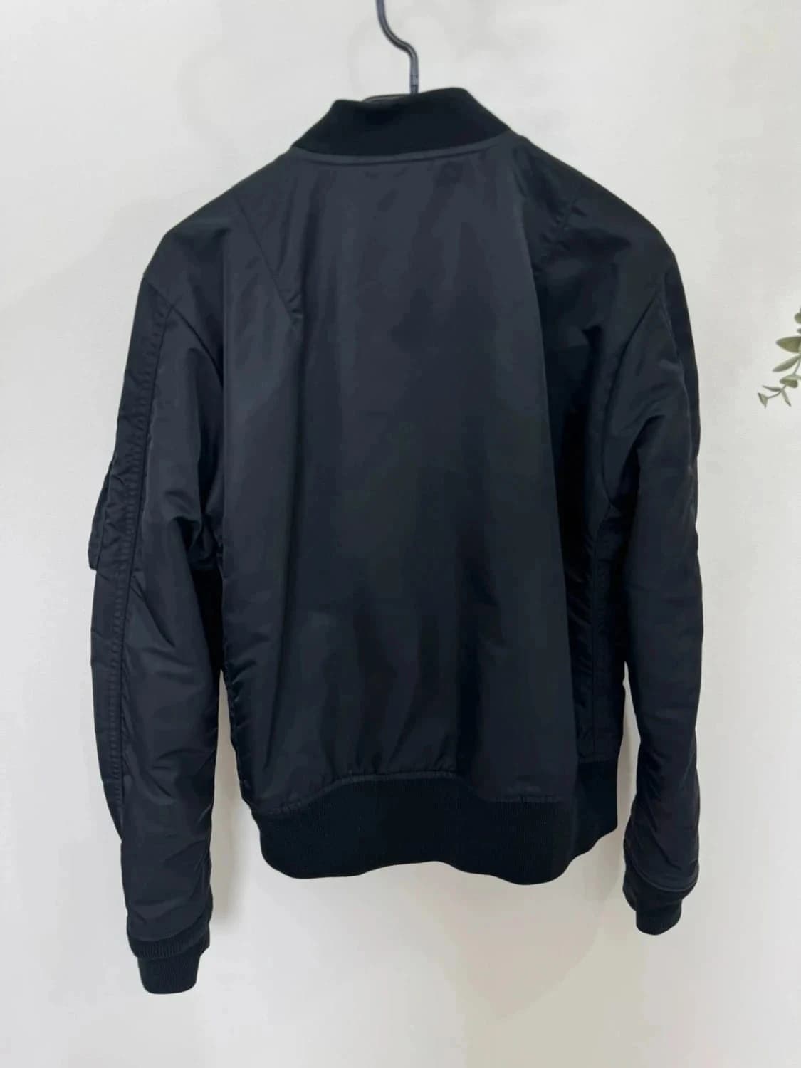 Veste Bomber noir Jacket American Schott logo brodé taille S - Photo 12/12