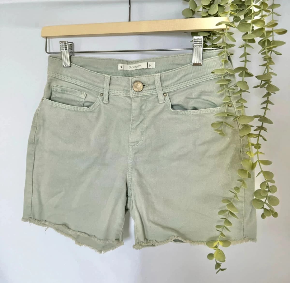 Short Sud Express bleu clair stretch taille 34 - Photo 2/6