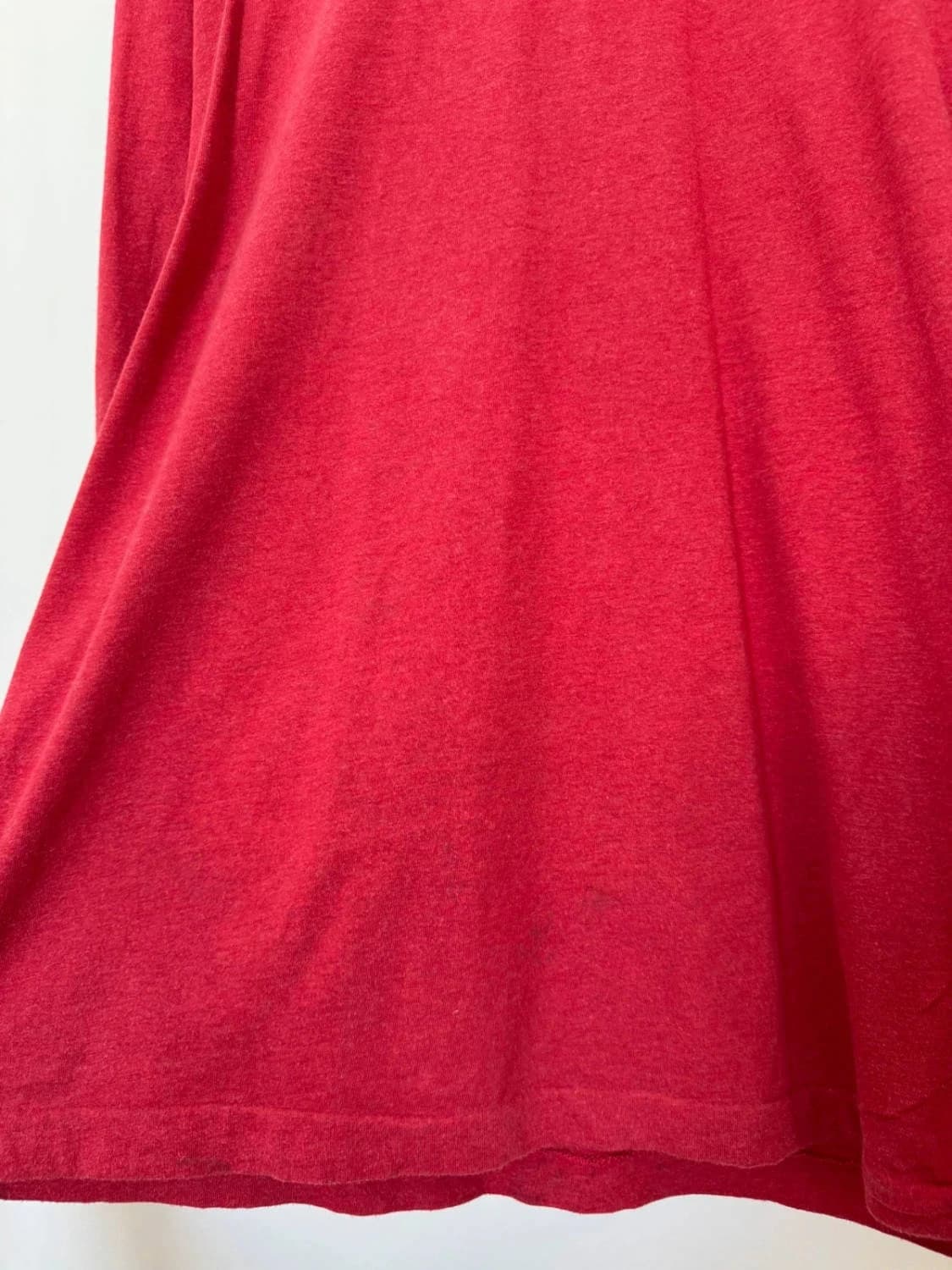 T-shirt manches longues Ralph Lauren coton rouge logo brodé taille M - FP2512162 - Photo 3/9