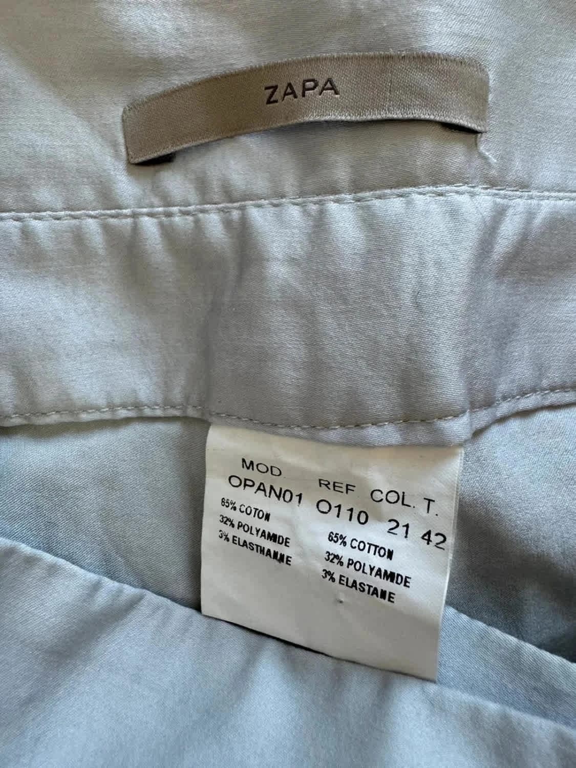 Pantalon large Zapa gris taille 42 - Photo 5/5