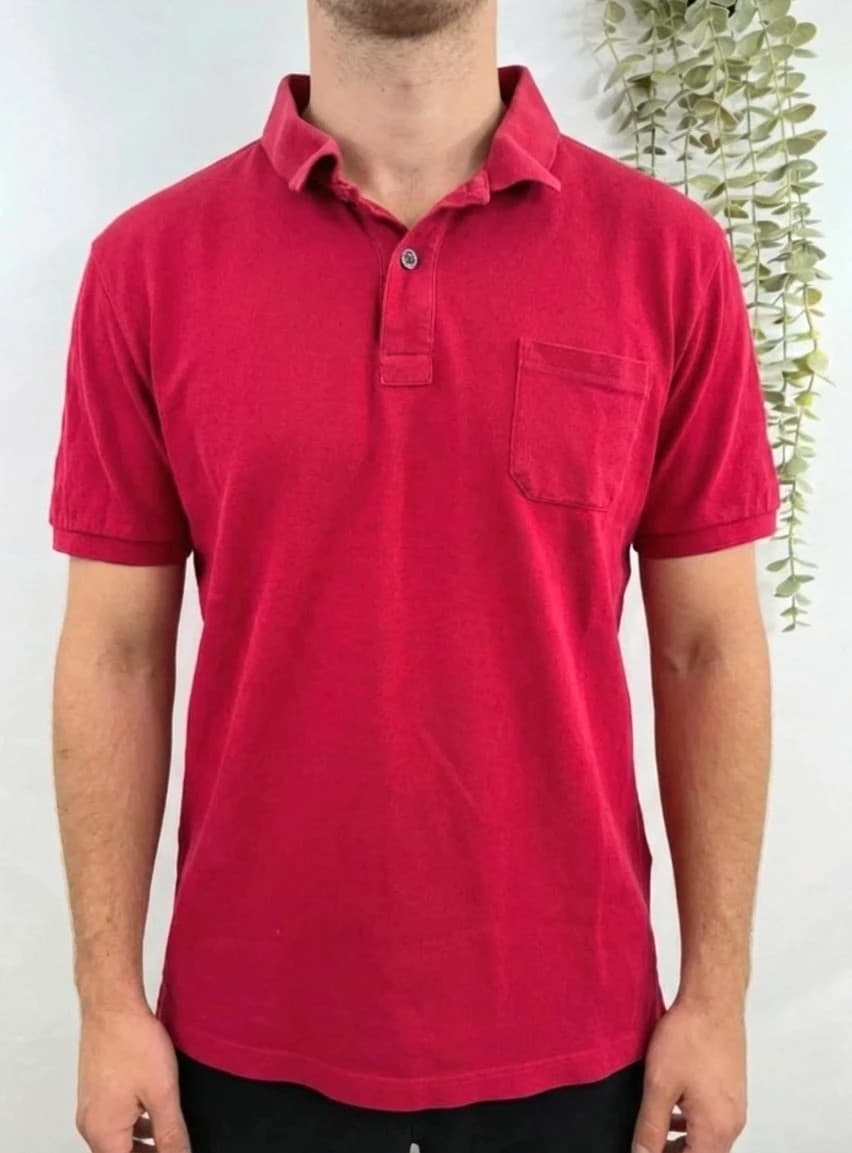 Polo rouge Bramante 100% coton taille XL - Photo 1/7