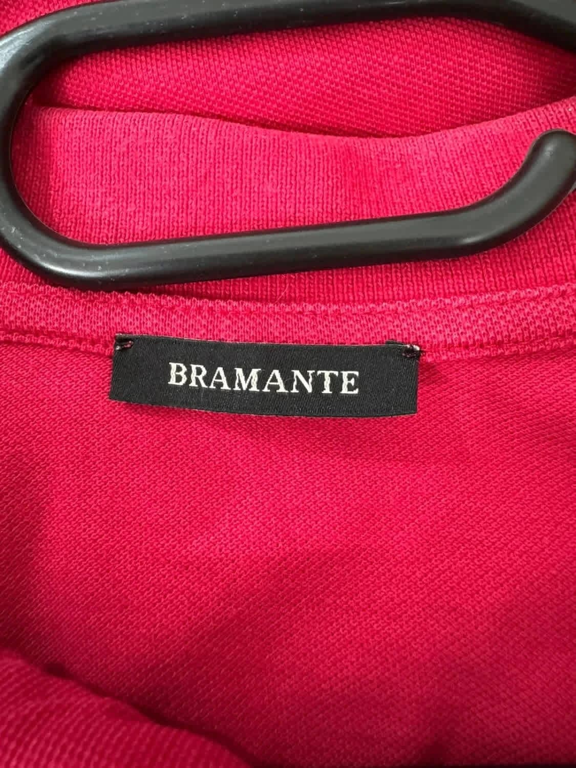 Polo rouge Bramante 100% coton taille XL - Photo 6/7