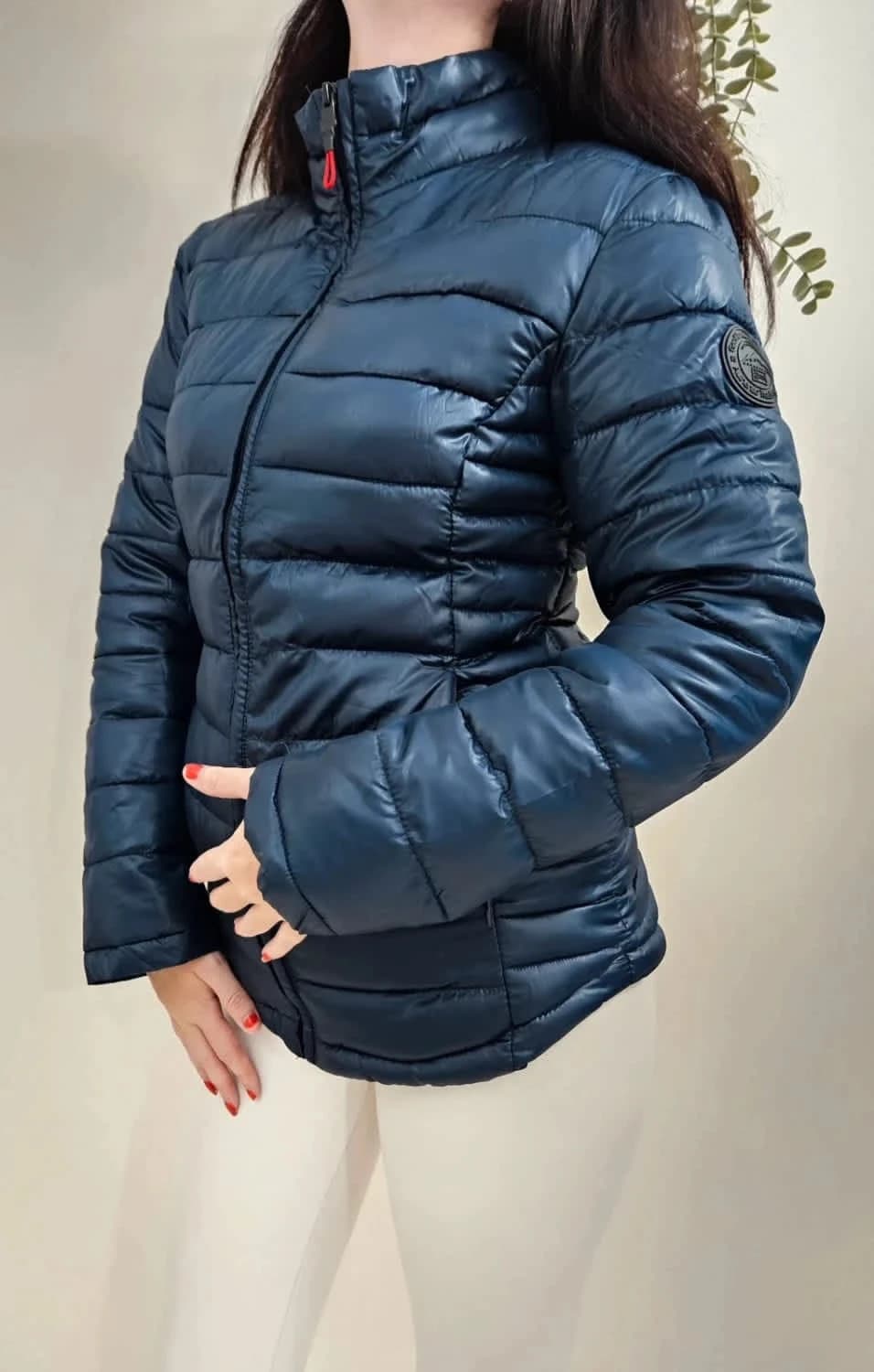 Doudoune bleu marine Geographical Norway Annecy Basic taille M - Photo 3/10